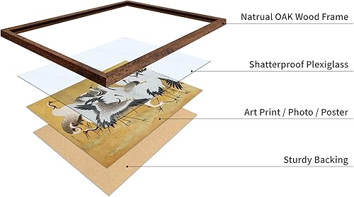 Miniatura 79 de Poster Master Póster vintage de flamenco americano, estampado retro de flamenco rosa, arte de pájaro, regalo para él, ella, amante de los animales,