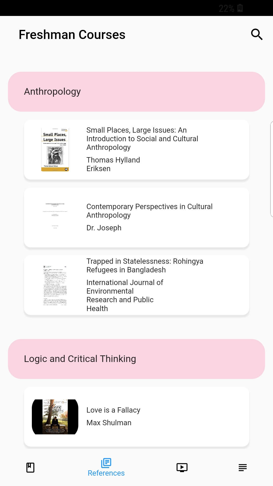 Freshman Courses - App on Amazon Appstore