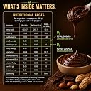 Stevi0cal Creamy Dark Chocolate Peanut Butter | 340g | No Added Sugar gallery image