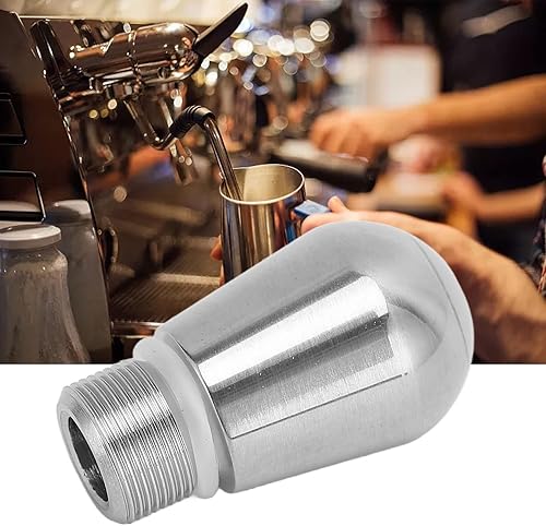Miniatura 4 de Varita de vapor con punta de 4 agujeros, boquilla de vapor para cafetera, accesorio de repuesto de boquilla de espuma de leche de acero inoxidable,
