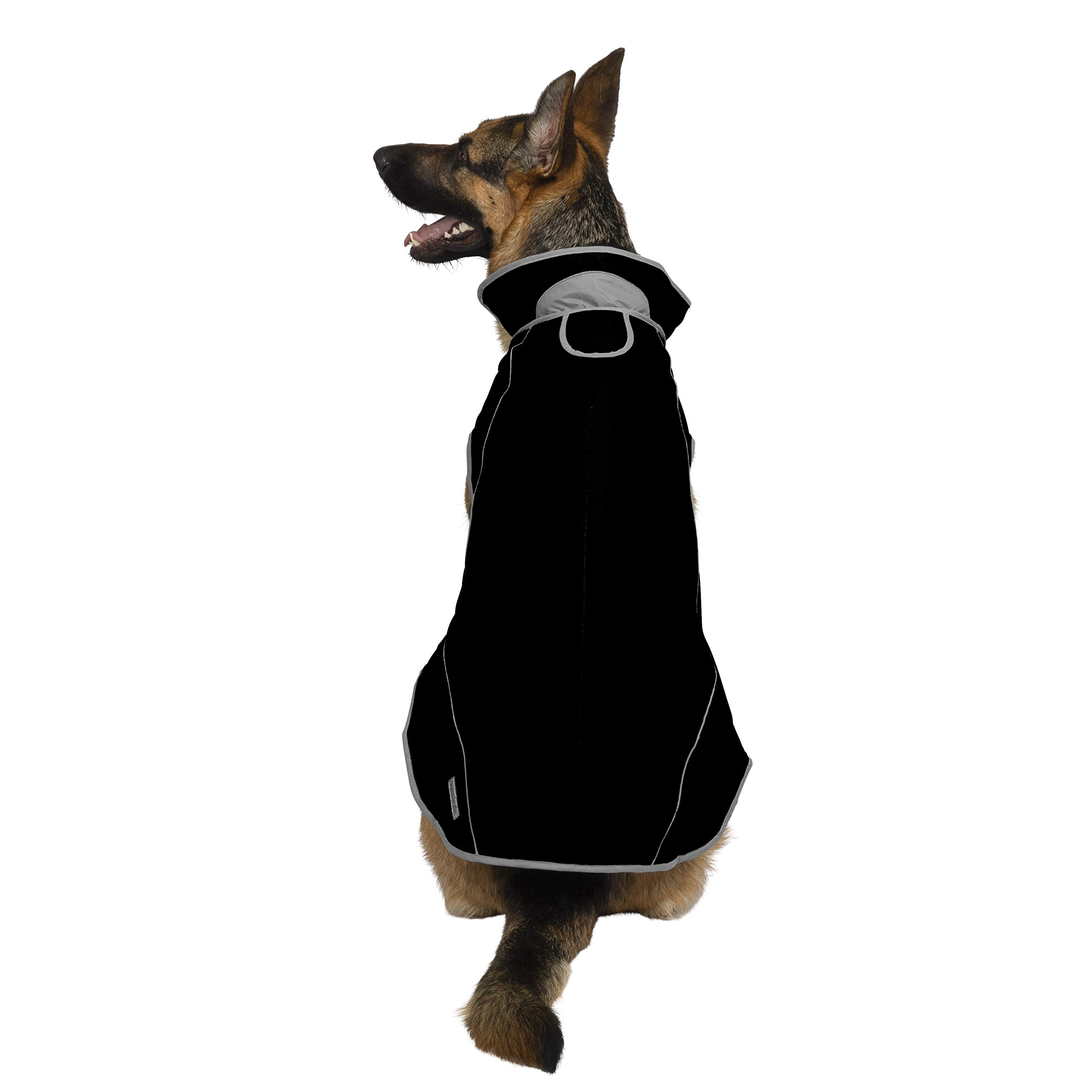 Ajuste de precisión Sport Parka – mejor cálido invierno abrigo para perros (forro polar, nailon impermeable, ajustable, ribetes todas las razas, tamaño XXS a XXL. Pequeño, taza, pequeño, extra grande XL, Gran Perro, mi canina Kids