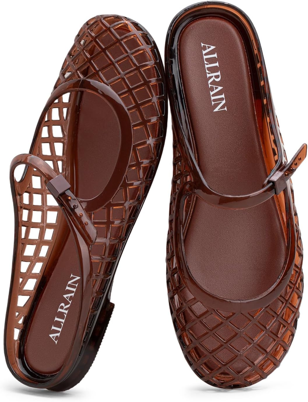 ALLRAIN Jelly Sandals for Women with Adjustable Strap
