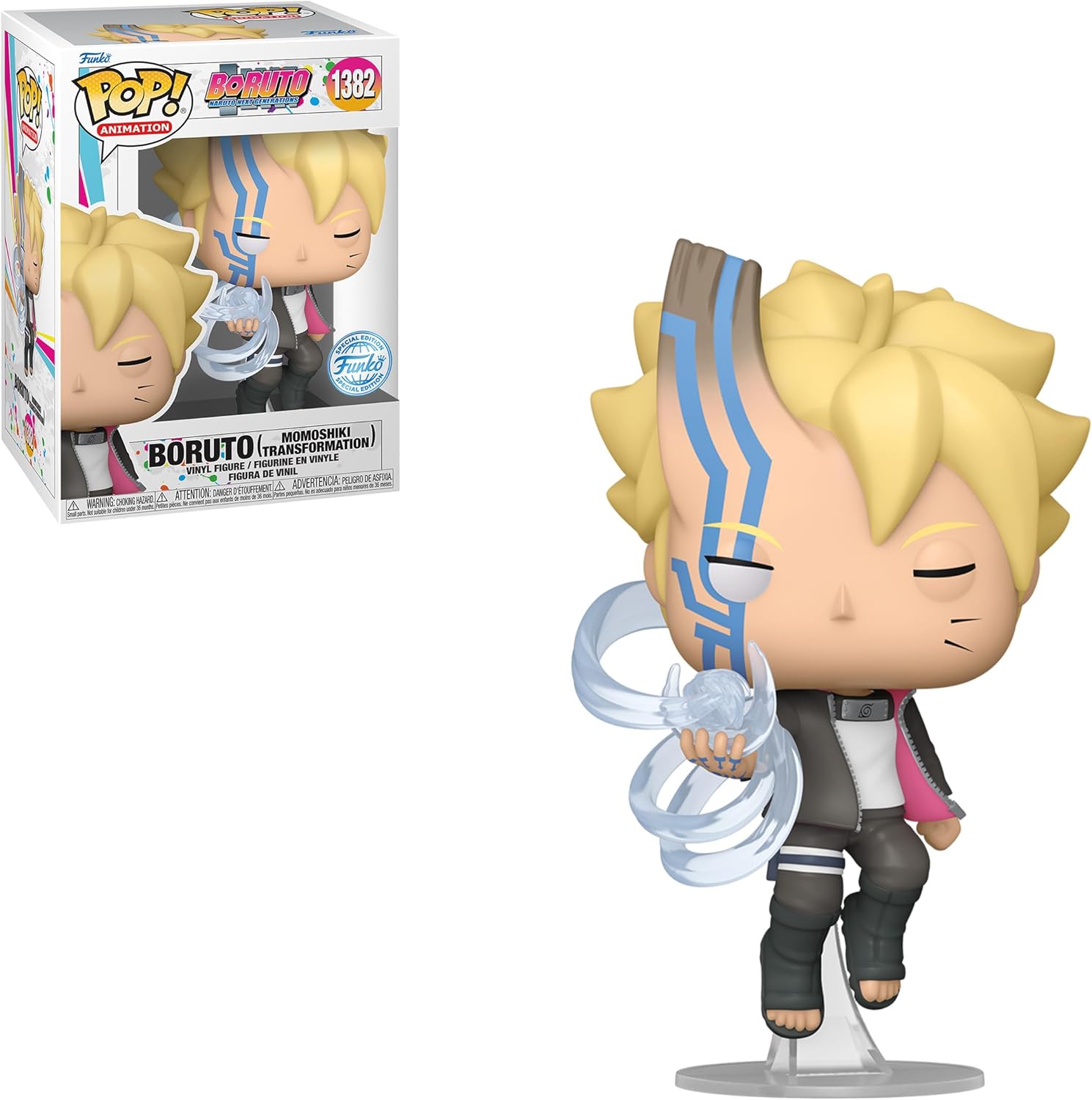 Funko Pop! Animation: Boruto - Momoshiki Otsutsuki Transformation Special Edition Multicolor Exclusive #1382 (Special Edition)