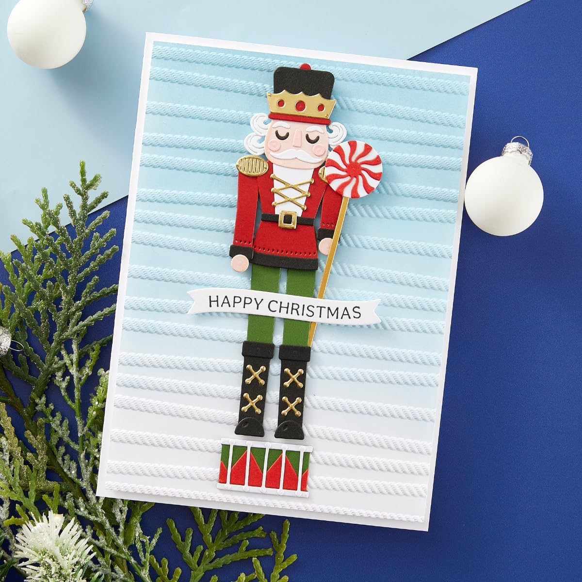 Spellbinders S5-644 Dancin' Nutcracker Fitz Etched Dies from The Dancin' Christmas Friends Collection
