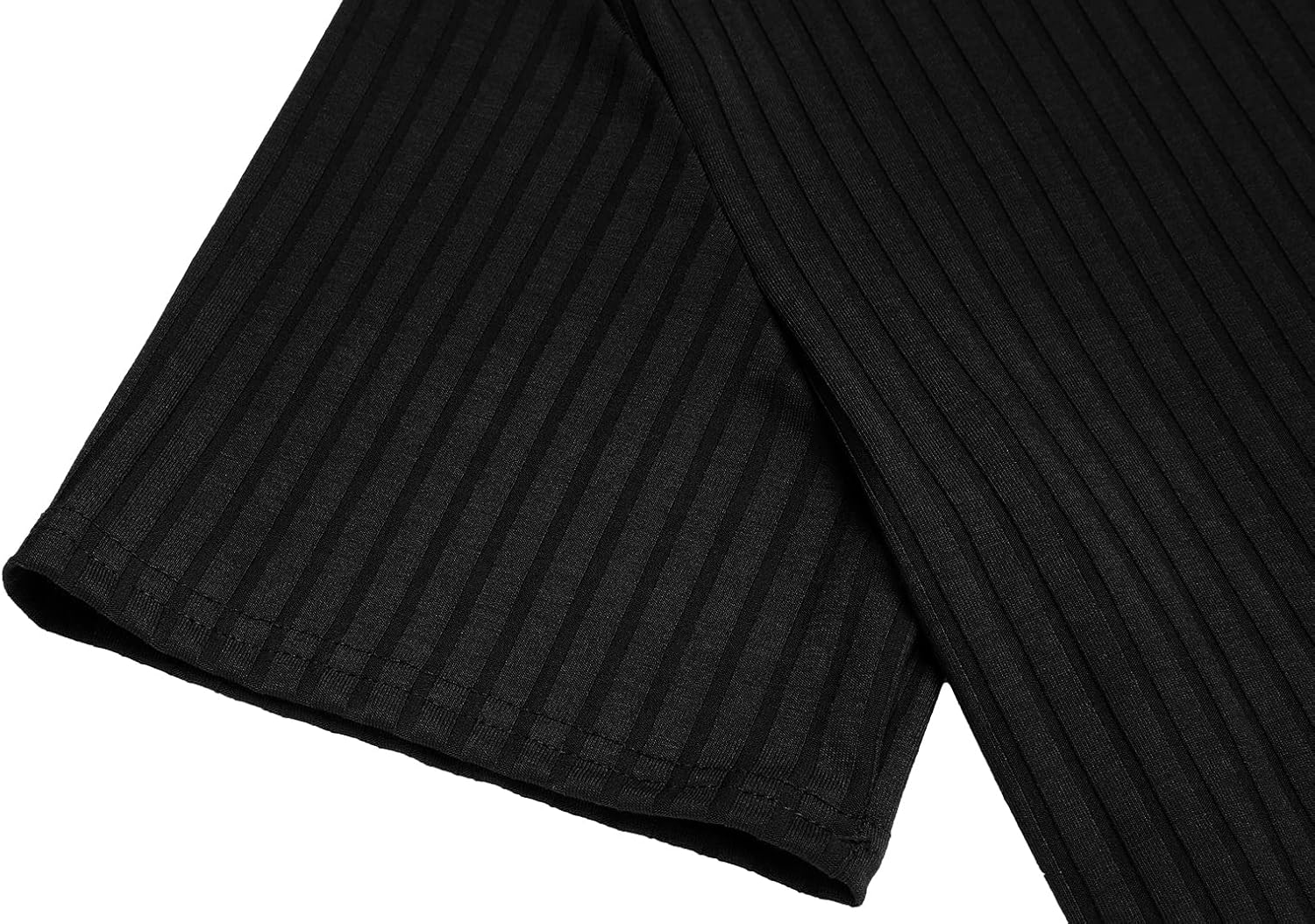 URRU Men's Muscle T Shirts Stretch Short Sleeve Bodybuilding Workout Casual Slim Fit Tee Shirts - Image 4