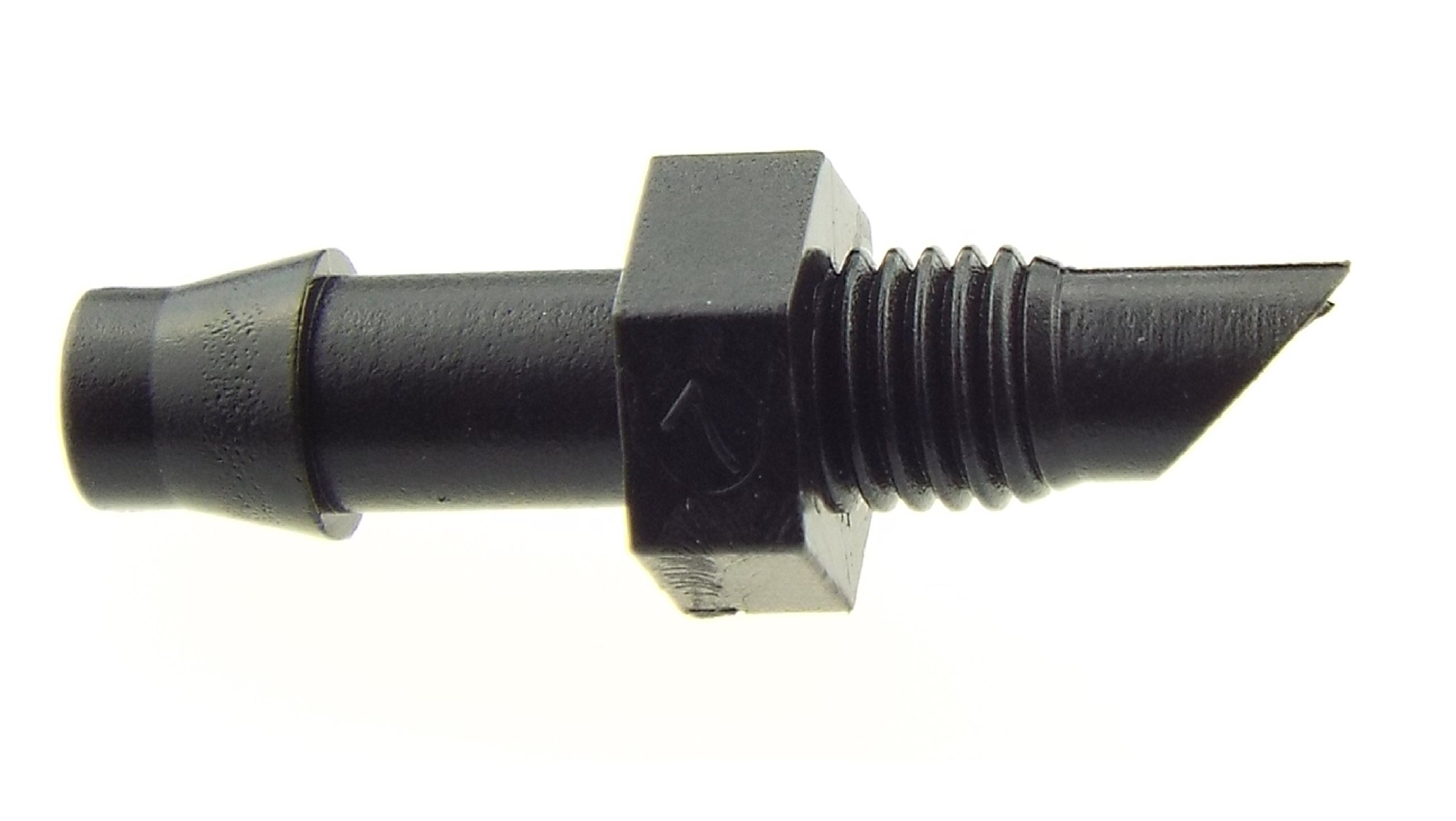 Adaptors Threaded/Barbed 4mm PK 50
