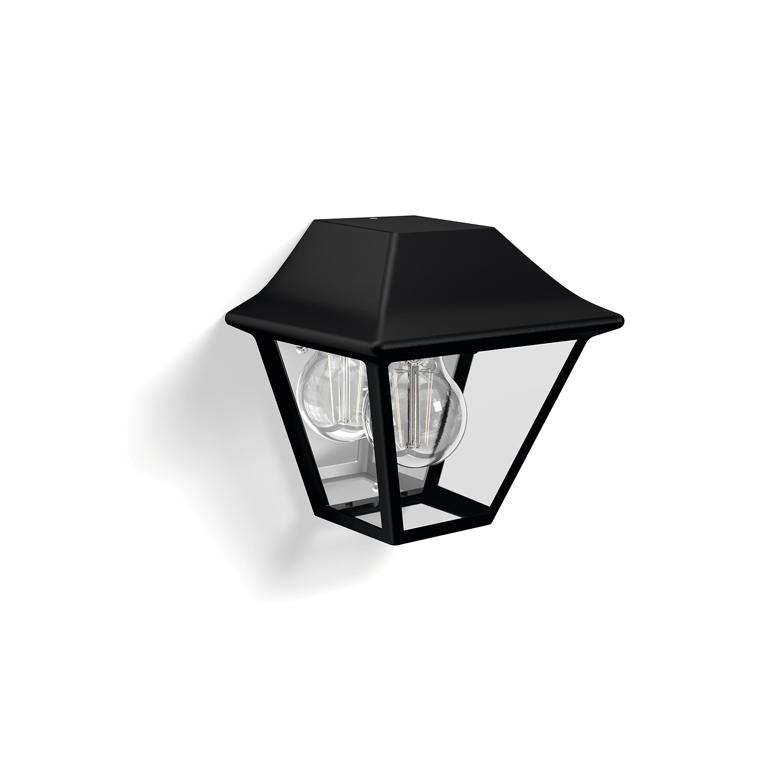 Philips Alpenglow, Applique LED da esterno, Alluminio, Nero