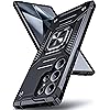 DASFOND Galaxy S24 Ultra Case, Military Grade Shockproof Protective Phone Case Cover with Enhanced Metal Ring Kickstand [Support Magnet Mount] Compatible with Samsung Galaxy S24 Ultra, Black