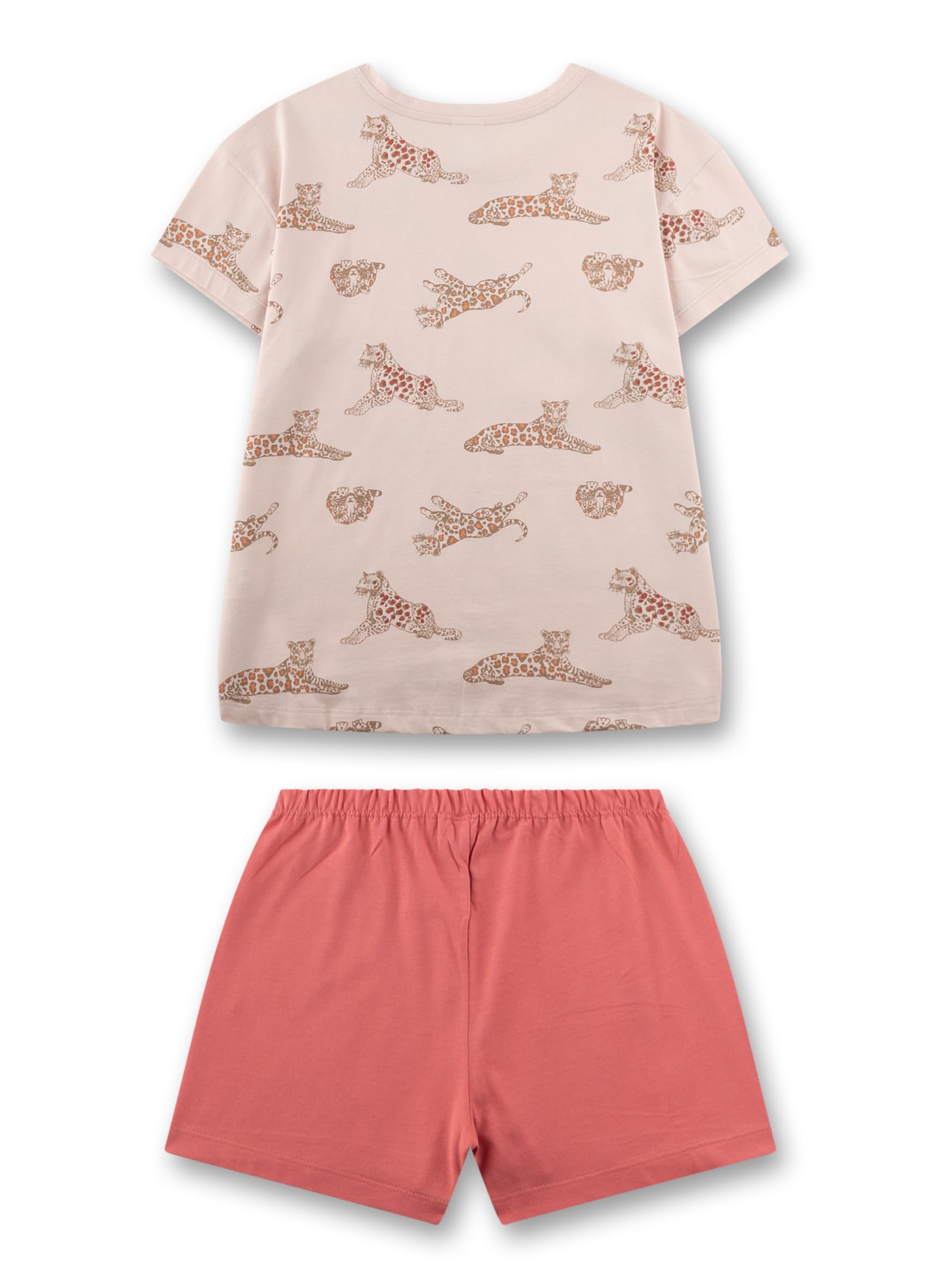 Sanetta 246066 Juego de Pijama, Color: Naranja, 176 para Niñas