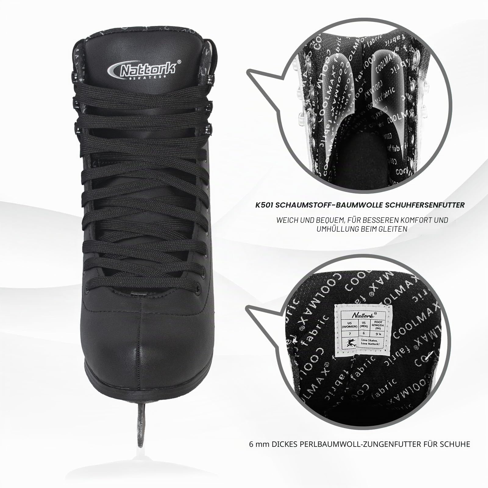Nattork Schlittschuhe