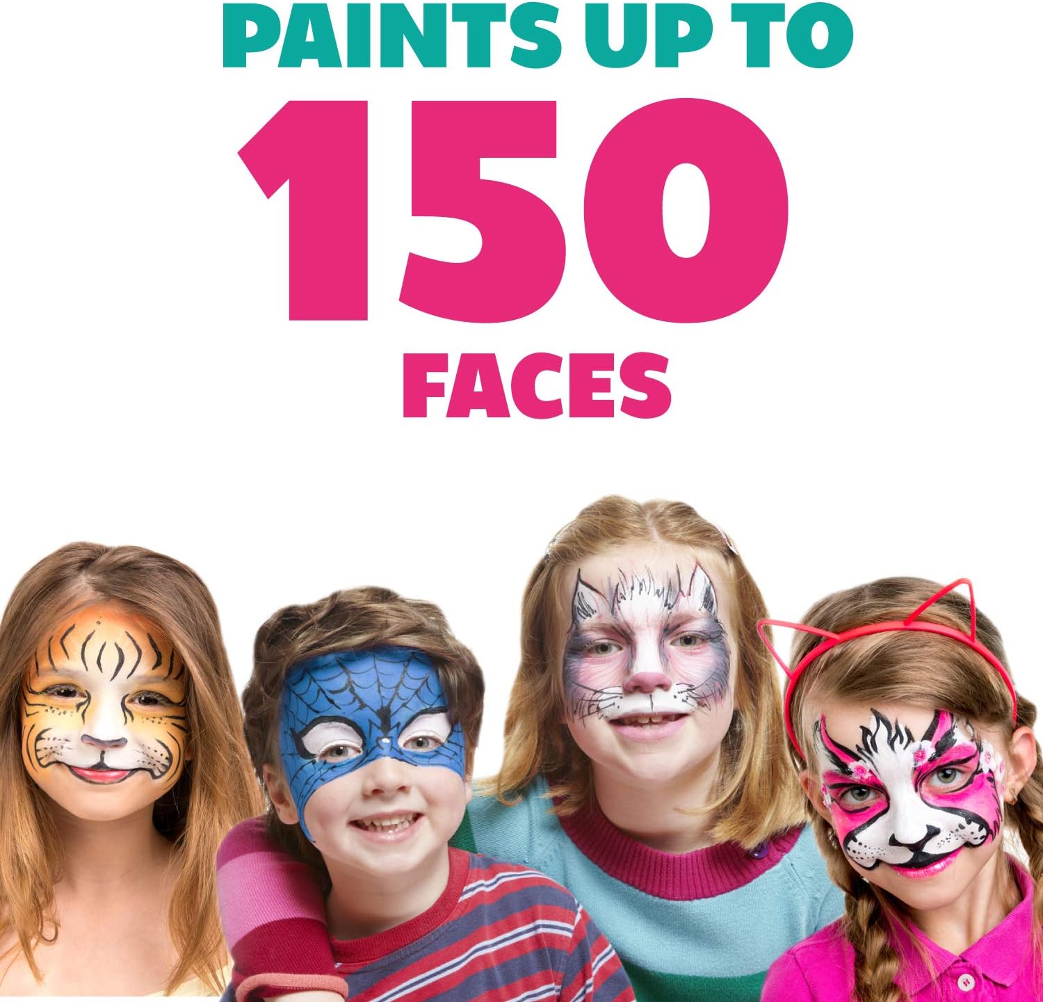 Kraze FX Dome Cake - Rainbow Roar (25 gm), Professional Face and Body Painting Split Cake, Hypoallergenic, Safe & Non-Toxic, Child Friendly, Ideal for Fairs, Carnivals, Party & Halloween - Image 6