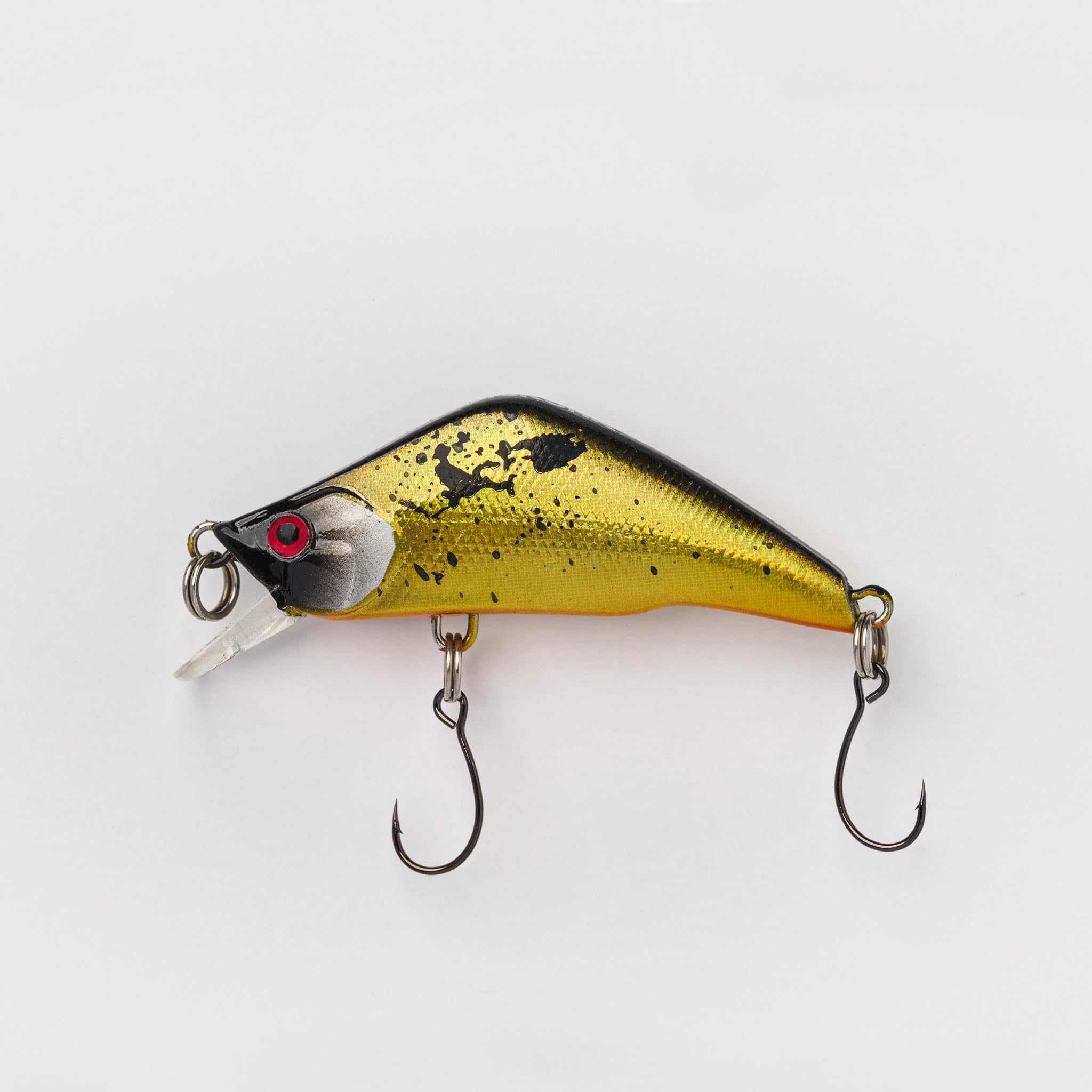 Wounded Wobbler Essentials 4er-Pack – Ultraleichter Wobble Minnow Crankbait Angelköder (55 mm & 50 mm) – Wounded Series – Einzelhaken – Forelle, Barsch & Panfish Köder