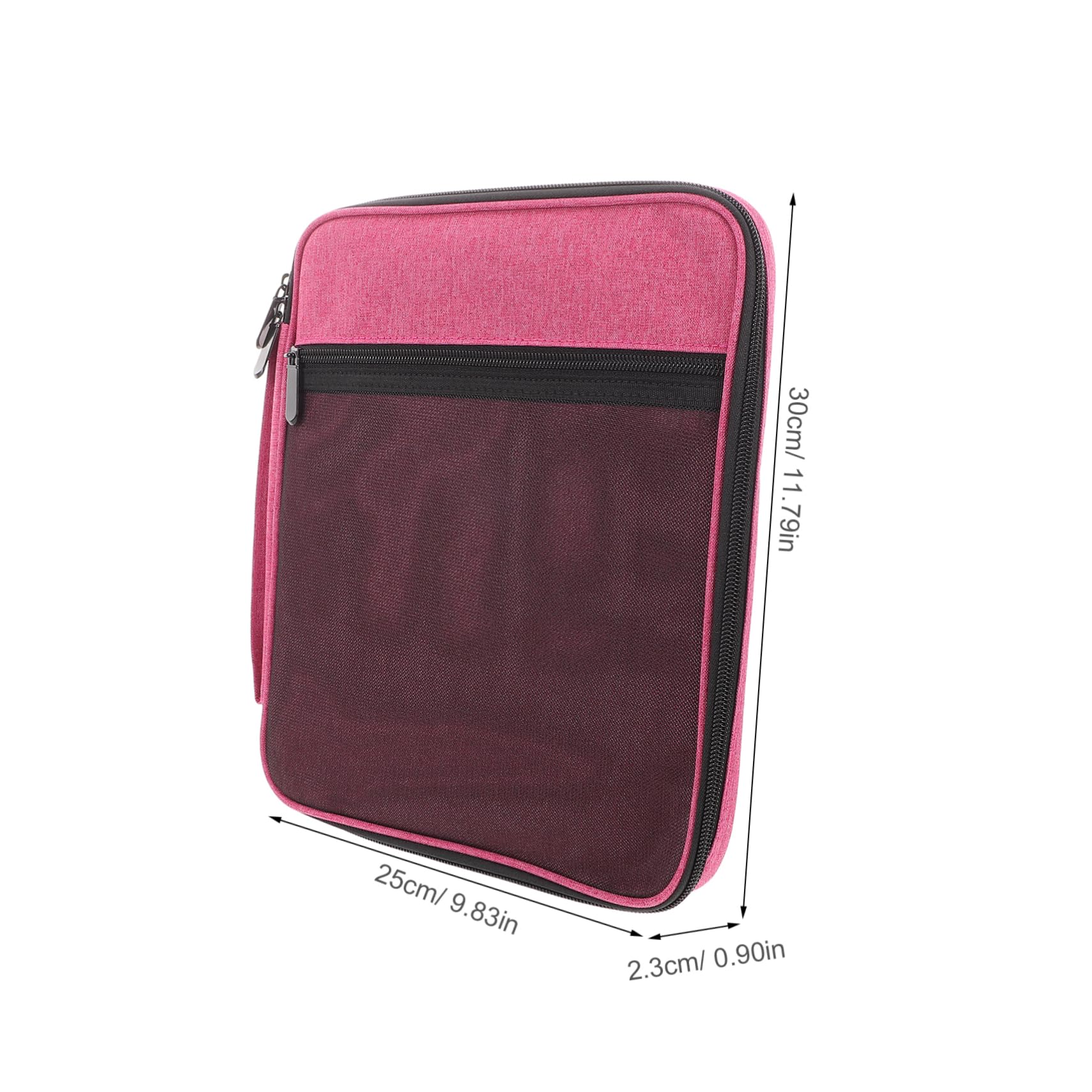 COLLBATH Watch Band Storage Bag Pouch 48-slot Portable Travel Watch Strap Organizer Case Smartwatch Band Holder With Numbered Slots Polyester Purple