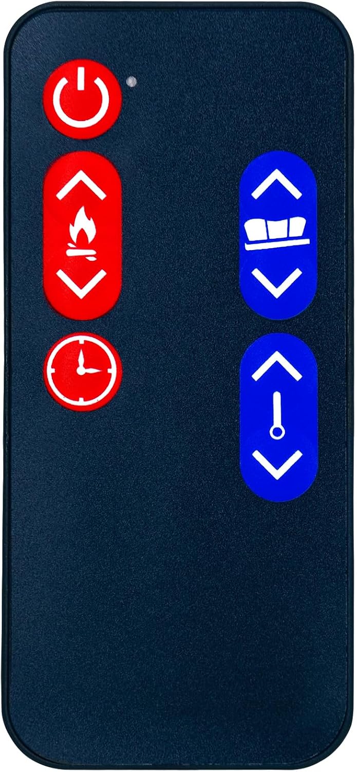 Replacement Remote Control for Signature by Ashley Electric Fireplace EF16-60 W100-22 W901-68