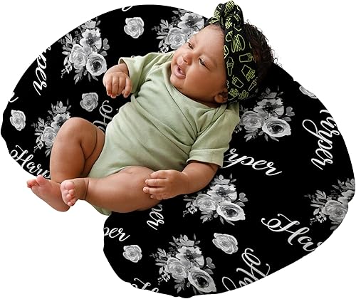 Miniatura 81 de Funda de almohada de lactancia para bebé, fundas suaves de lactancia con nombre, funda de almohada de lactancia materna para alimentación