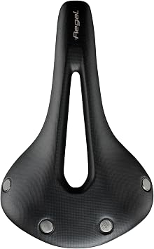 Selle San Marco Regal Short Dynamic – Gravel- und Bikepacking-Fahrradsattel, mit Mangan-Schiene, anatomischem Loch, Design mit Nieten