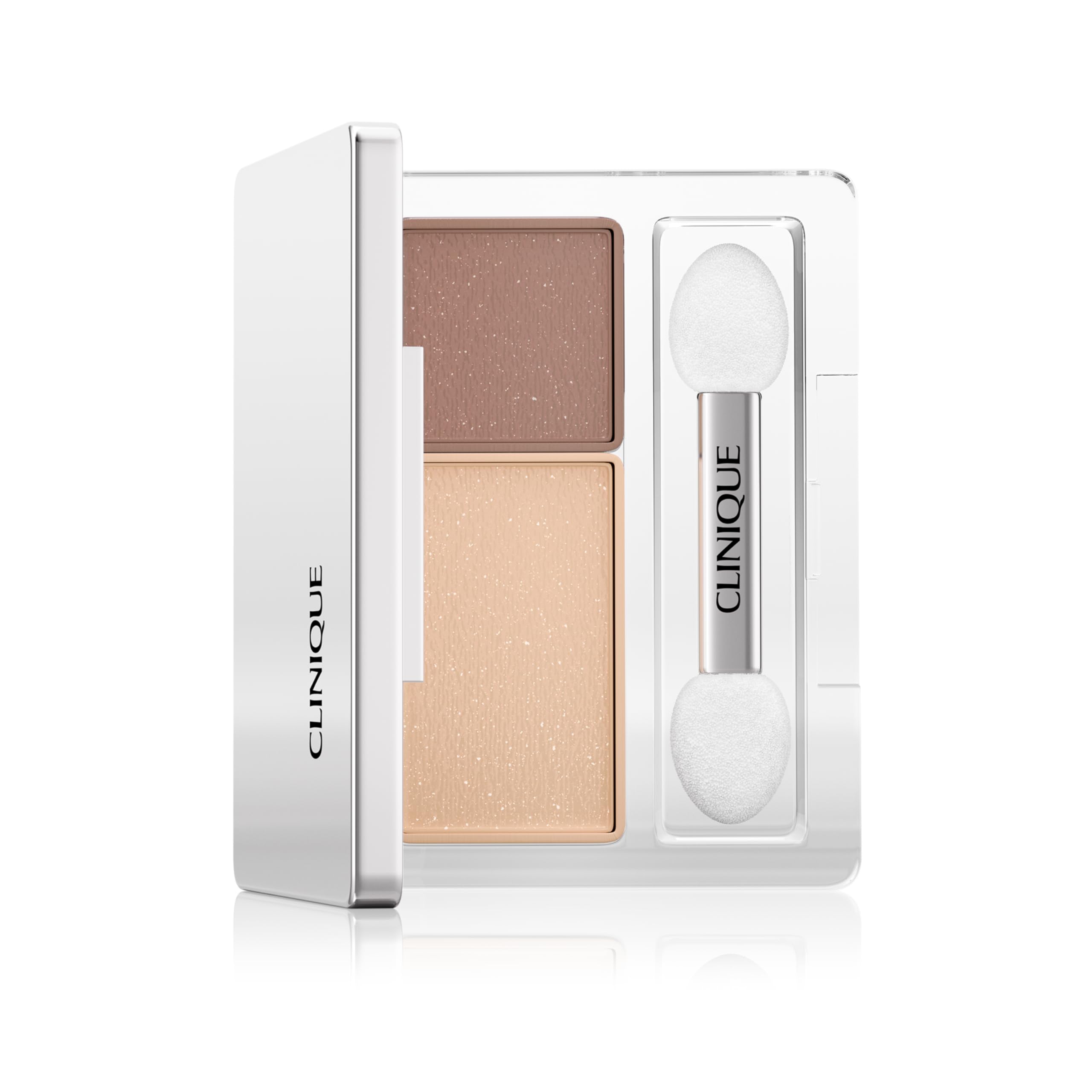 Clinique All About Shadow Palette Ombres à Paupières 2 couleurs | Tenue 8 heures, Convient aux yeux sensibles
