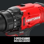 CRAFTSMAN® V20* 1/2 in. Cordless Drill/Driver Kit, 1 Battery (CMCD700C1)