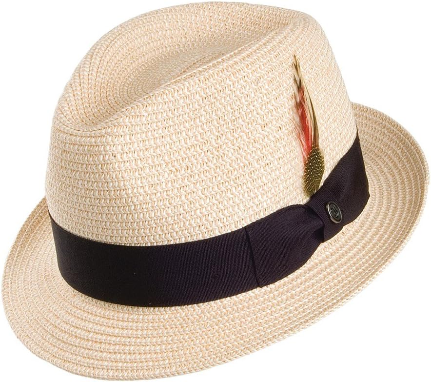 Jaxon Hats Toyo Braid Trilby Fedora Hat