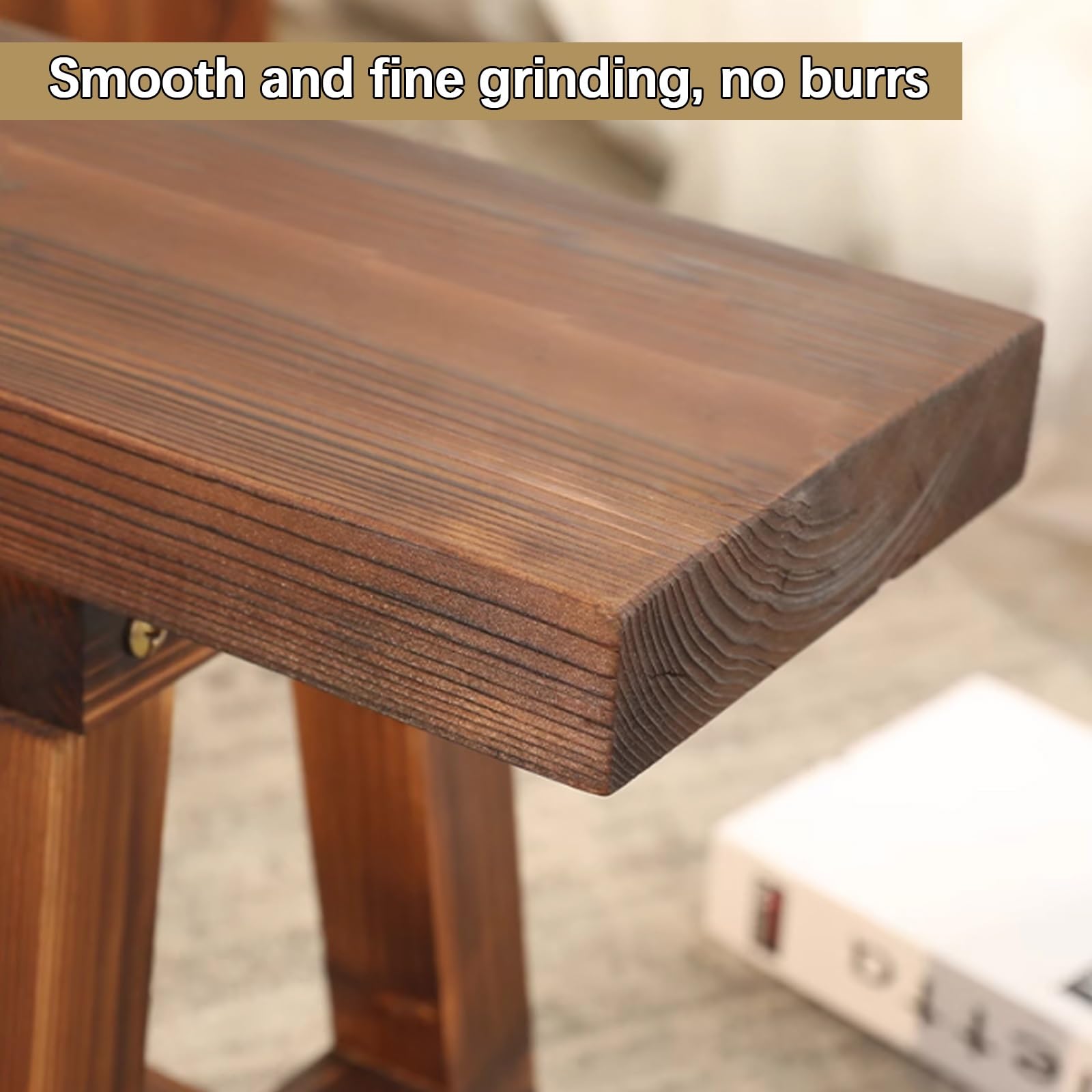 Banco Recibidor Taburete Madera Banco Banqueta para Comedor y Cocina Pie de Cama para Cambiarse Zapatos para Dormitorio, Entrada
