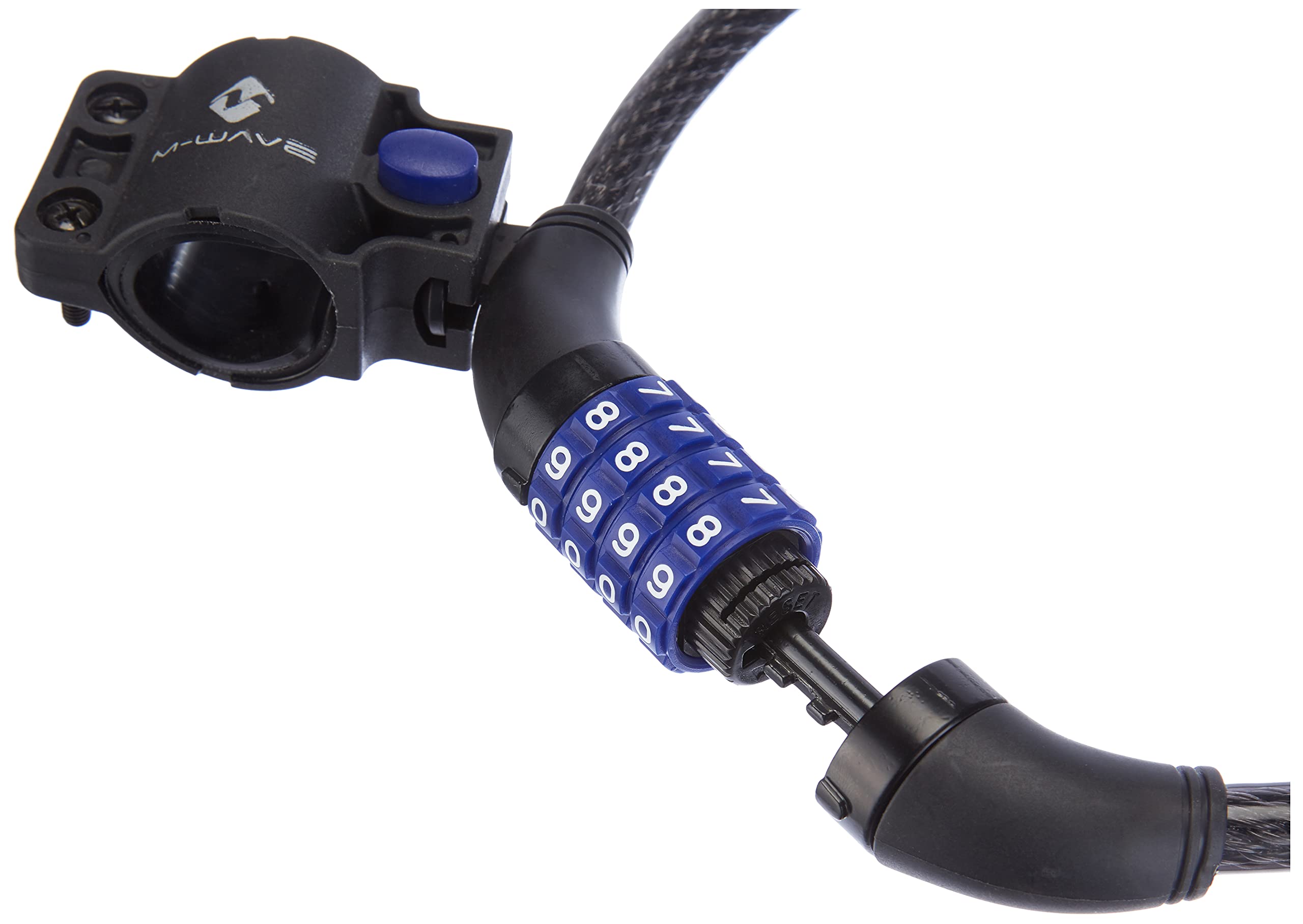 M-Wave Frame Lock With 5ft Chain For Bicycles - Black, Wheel Lock & Theft Security