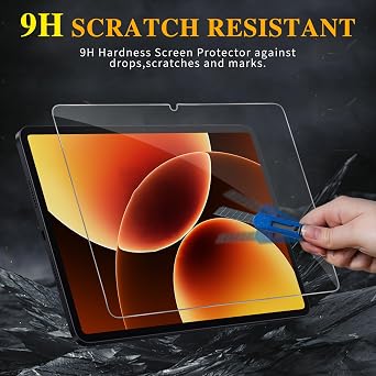 Screen Protector for Xiaomi Pad 8 / Pad 8 Pro/Xiaomi Pad 7 / Pad 7 Pro 11.2 Inch Tempered Glass Screen Protector, Pack of 2