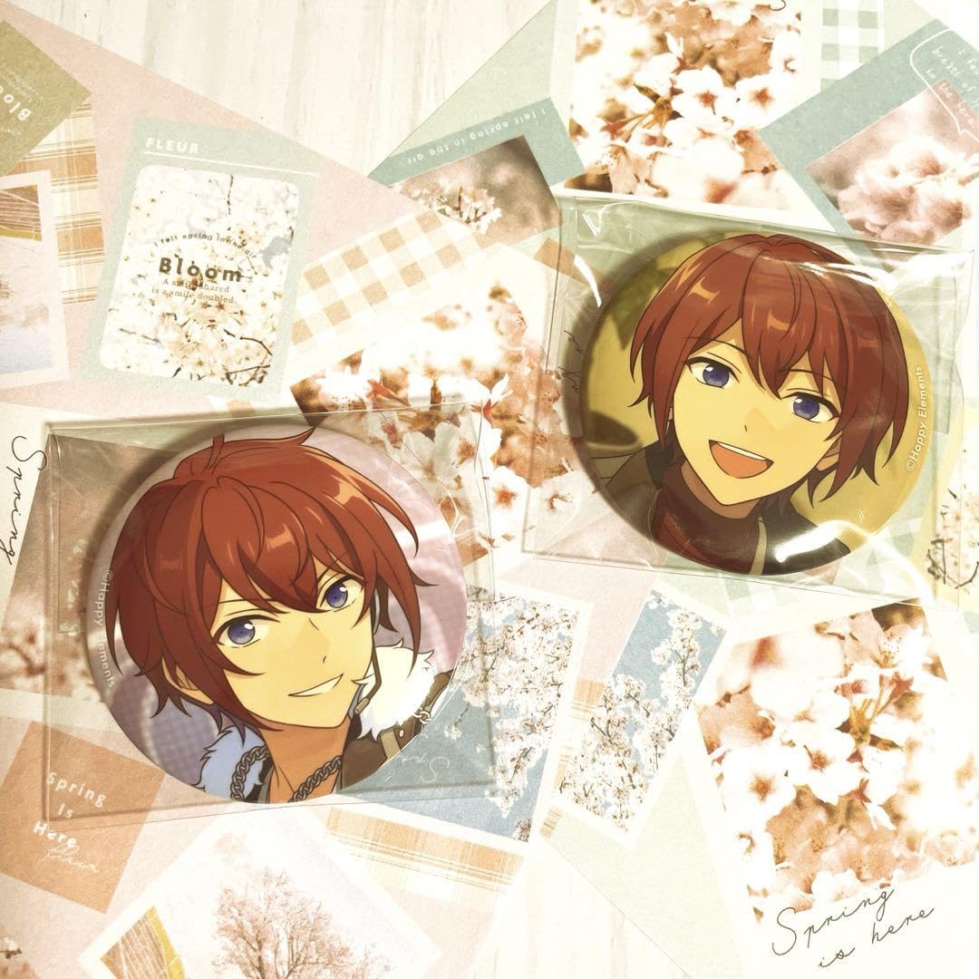 朱桜司 フィーチャー2 あんスタ あんスタ 朱桜 司 中国 ロング スタンプ 缶