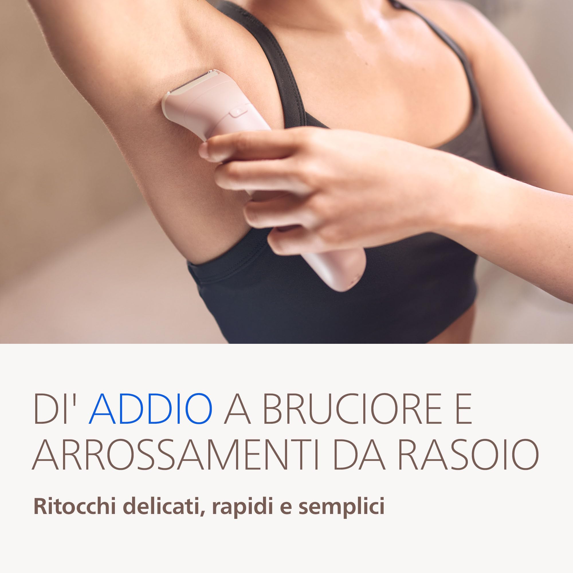 Philips Epilatore Serie 9000 - Epilatore elettrico Wet & Dry senza fili, per gambe, corpo e zona bikini, con ProGuide, 8 accessori, autonomia di 60 minuti, modello BRE719/00