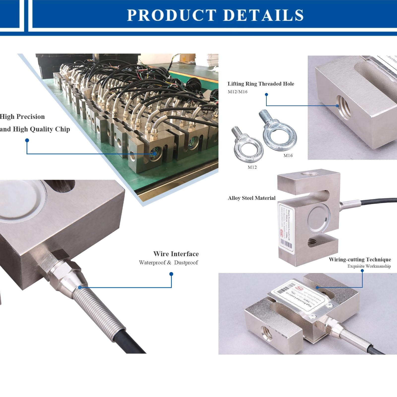 Snapklik.com : Load Cell Weight Sensor PSD-S1 S Type Load Sensor For ...