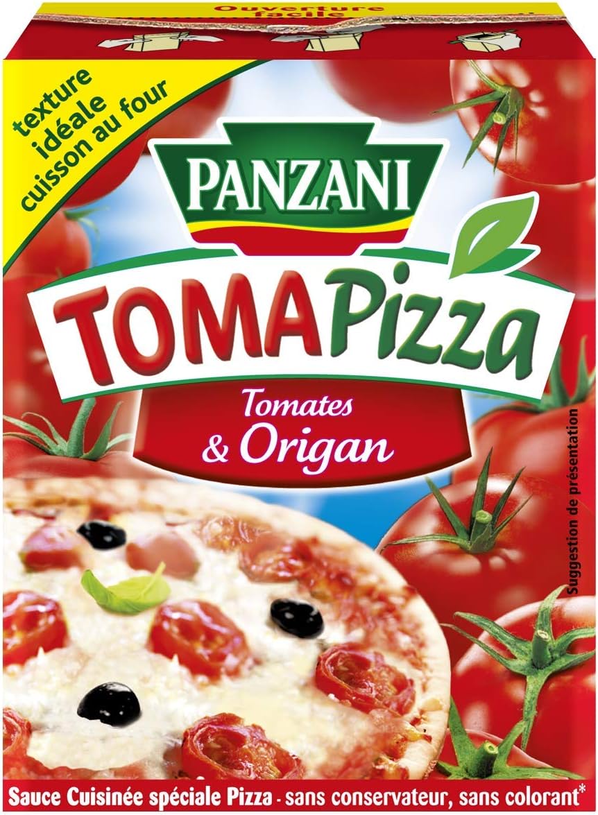 Panzani Sauce tomate Tomapizza Tomate et Origan, 390 g Amazon.fr