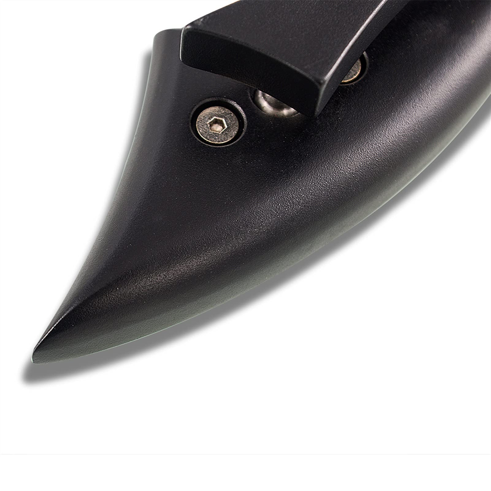 Specchietti M8 Universale Nero Moto Retrovisore Laterale Specchi Per H&onda Per Y&amaha Per Kawasaki Per Suzuki Per Harley Touring Cruiser Chopper Bobber (Color : Nero)