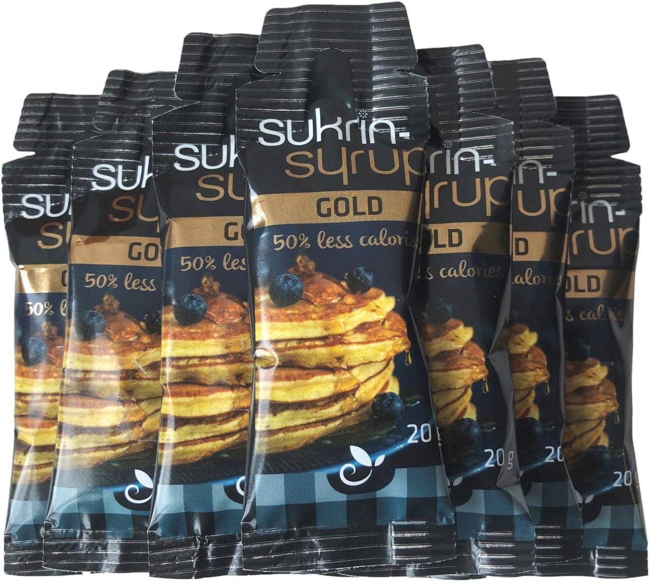 Sukrin Syrup Gold Sugar -Travel Pack (10 x 20g Travel Sachets)