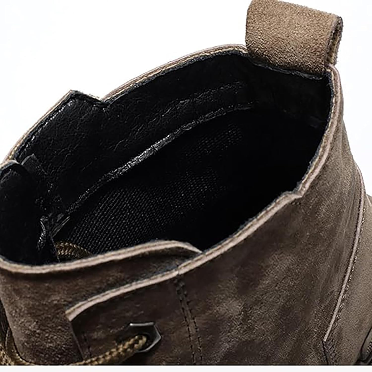 作業ブーツ 豚本革 メンズ 安全靴 セーフティーシューズ ショットブーツ 鋼製先芯 つま先保護 釘踏み抜き防止 滑りにくい クッショ