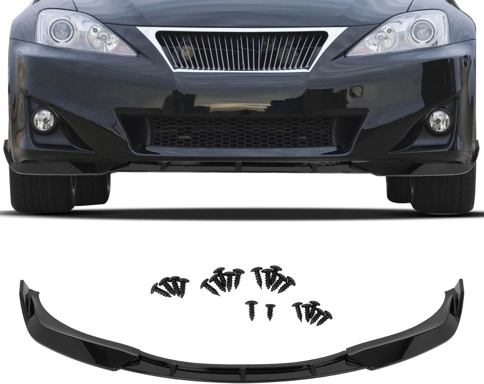 Body Moldings And Trims For Lexus Is350 Front Bumper Grille Primed Frame 