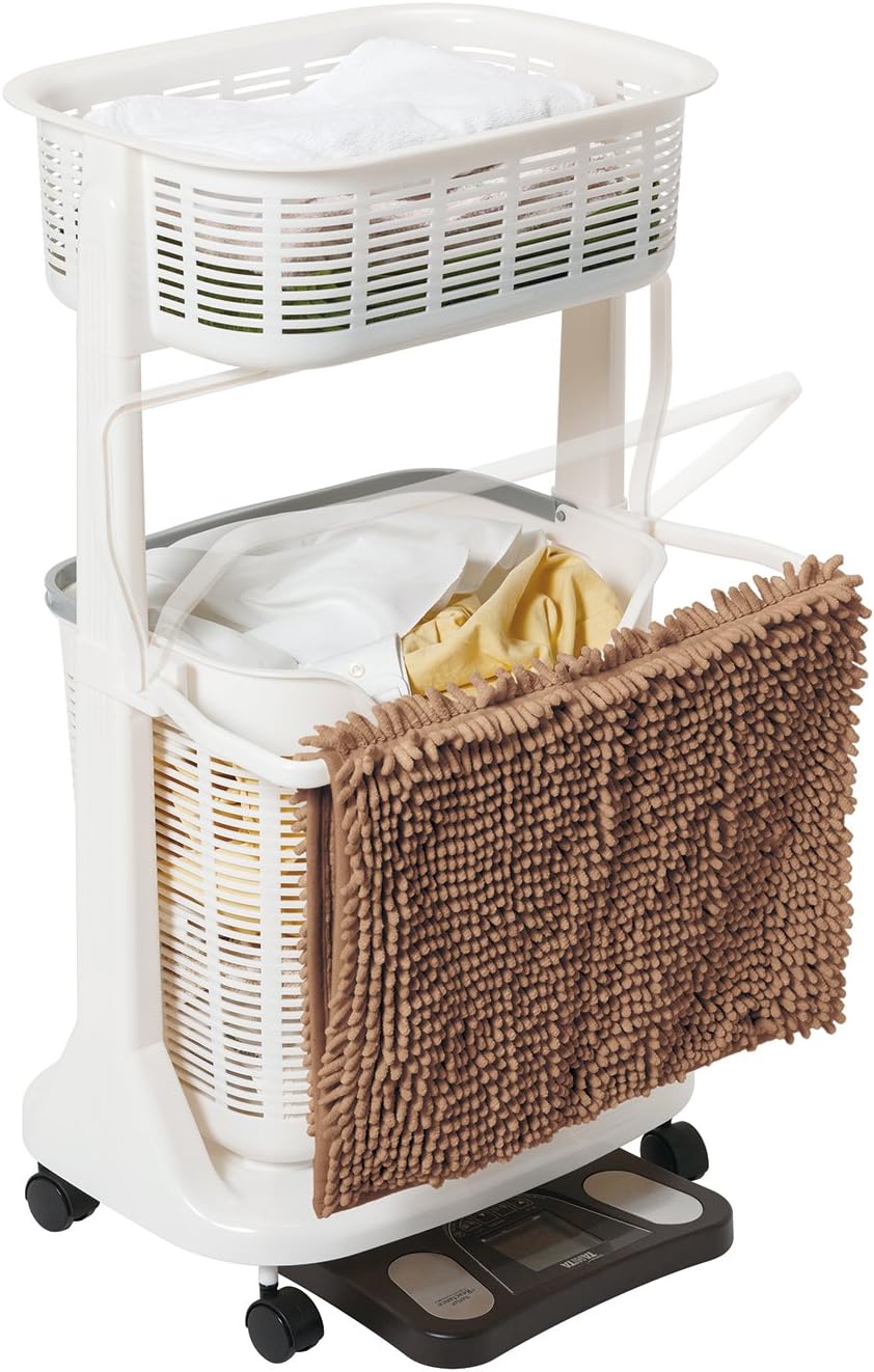 Sanko Plastic 2 Tier Laundry Basket