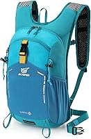 Vista 8 de SKYSPER Mochila de senderismo pequeña – Mochila de viaje de 15 L, ligera, resistente al agua, mochilas de senderismo para mujeres y hombres