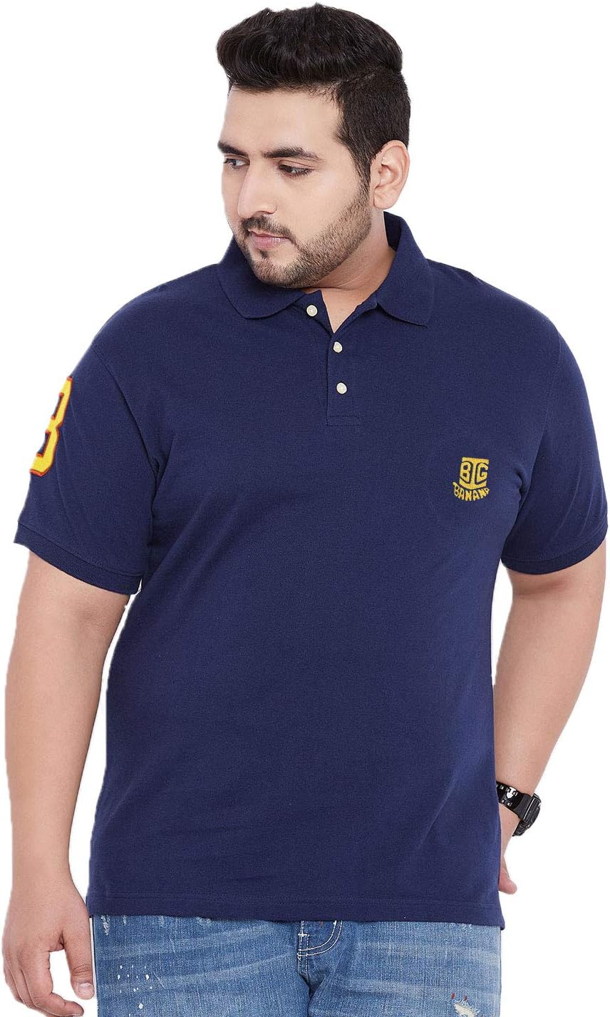 BigbananaMen's Regular Fit Polo