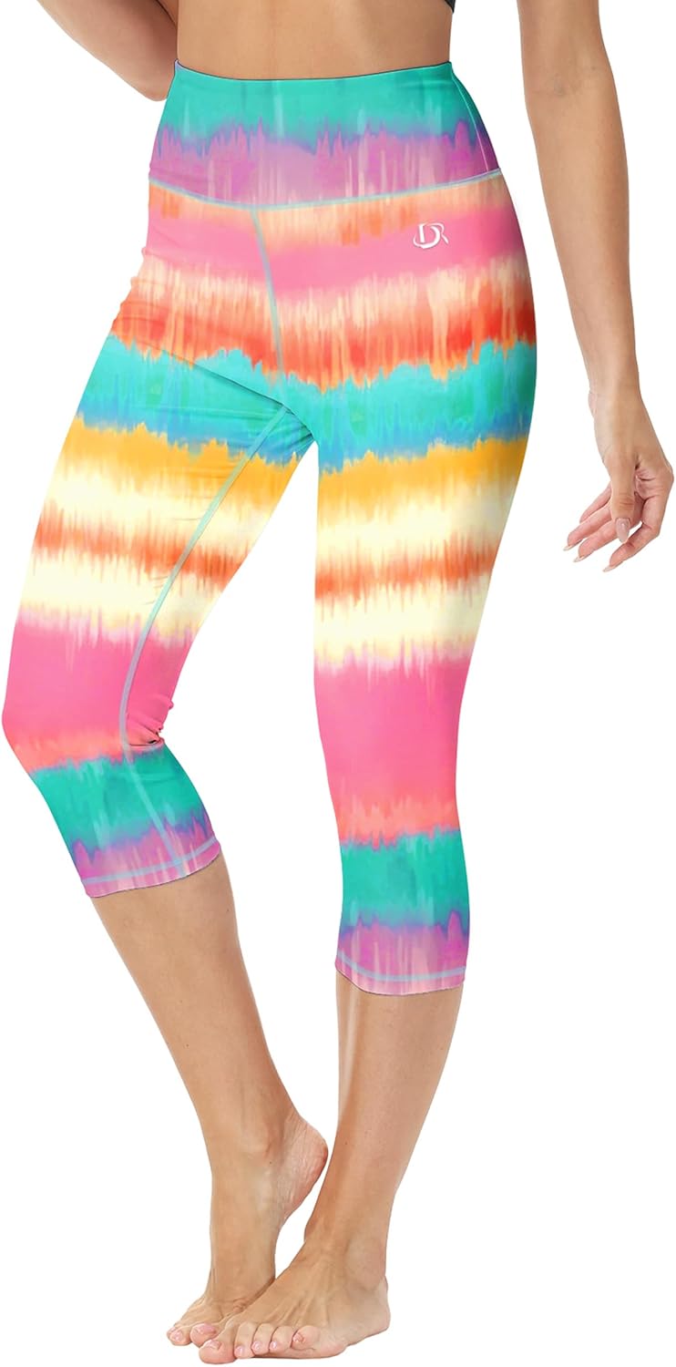 Deerose Swim Pants for Women Swim Capris High Waisted Sun Protection UPF 50+ Long Swimming Leggings Shorts - Image 5