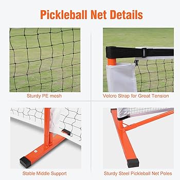 ピックルボール　ネット ピックルボールネットセット ポータブルネットシステム