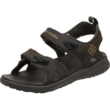 Columbia Sportswear Men's 2-Strap Sandal for Ground-Gripping Comfort