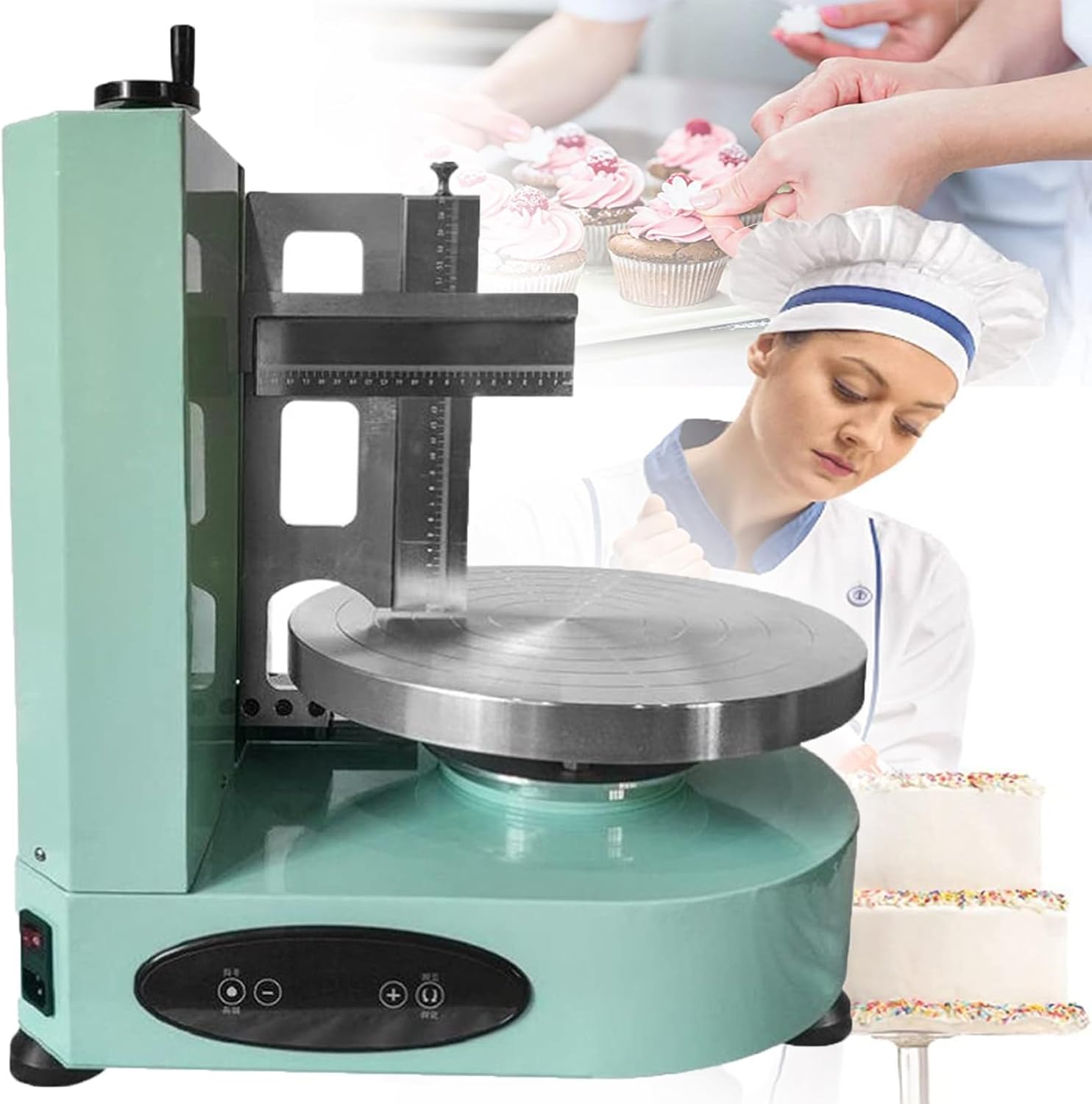 JINGEDD Baking Birthday Cake Tools,Electric Cake Frosting