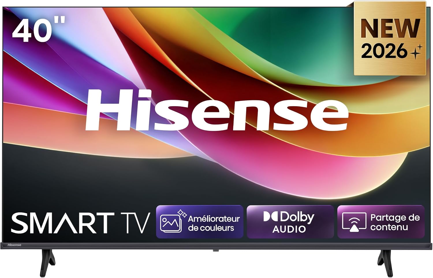 Hisense 40A4S de face