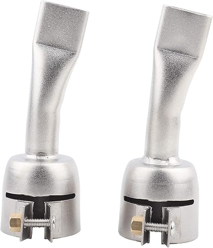 Boquilla de soldadura de pistola de aire caliente, boquilla de soldadura de PVC, boquilla plana de acero inoxidable, accesorios de soldadura, para