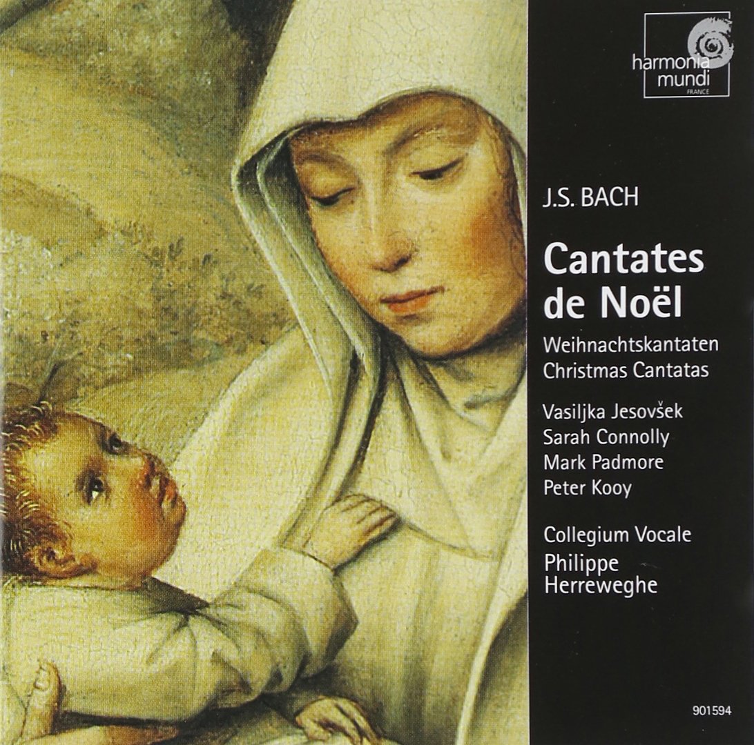 Christmas Cantatas [Audio CD] Jezovsek/Connolly/Padmore/Kooy; Herreweghe/Collegium Vocale; Bach, J S; Various Artists and Bach / Herreweghe / Collegium Vocale