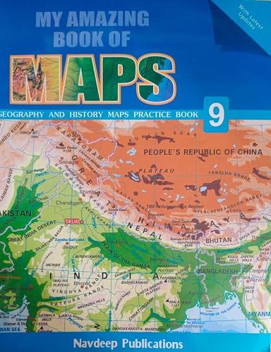 My Amazing Book Of MAPS Class 9 by Rai Adventure Second Hand &amp; Used Book (Mussu)