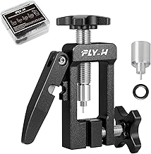 FLY_H Bicycle Brake Hydraulic Hose Fitting Insert Tool,Bike Hydraulic Needle Driver Insertion Tool,Brake Lines Tubing Entry Device,MTB Road Bike Olive Head Press in Hydraulic Brake Lines Cutting Tools