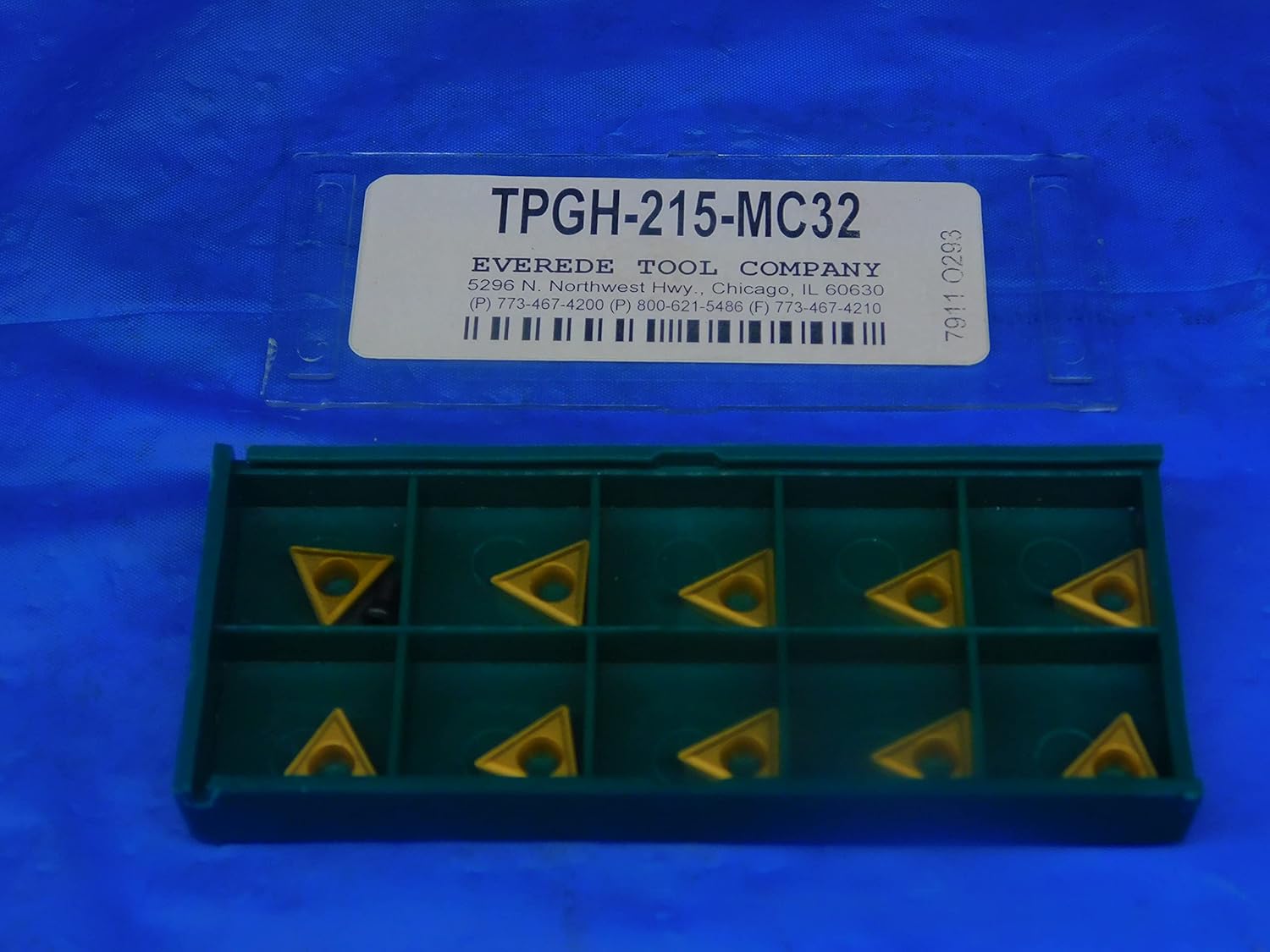 EVEREDE 3/8 MIN Dia 90 DEG Chamfer INDEXABLE Countersink IND-18-9-375 + Inserts - TH0617AC3