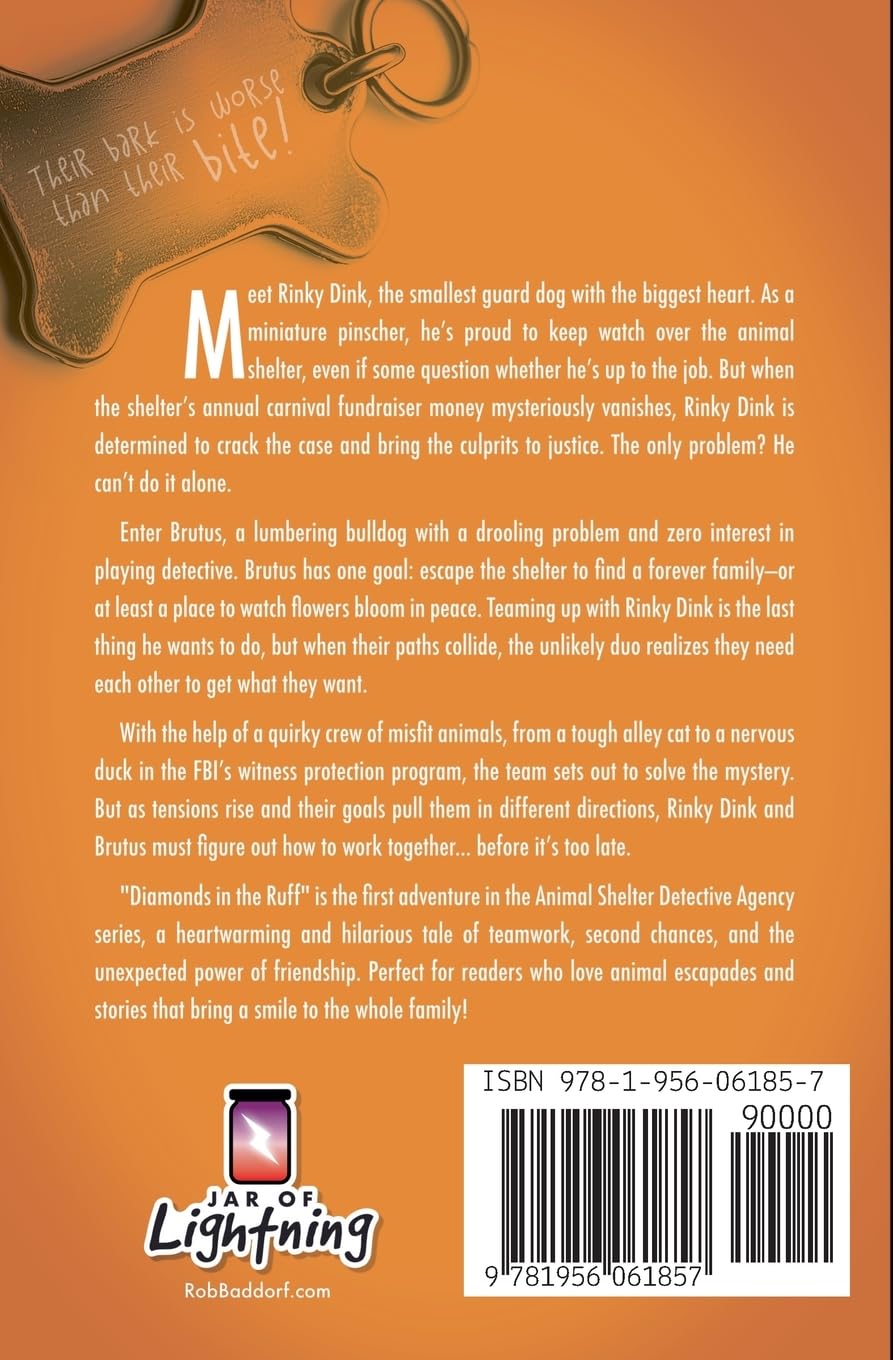 Animal Shelter Detective Agency, Book 1: Diamonds in the Ruff: A Mystery Adventure for the Middle Grade! - Image 2