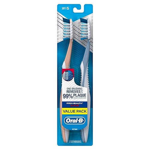 Miniatura 10 de Oral-B CrossAction - Cepillo de dientes manual todo en uno mediano 2 unidades