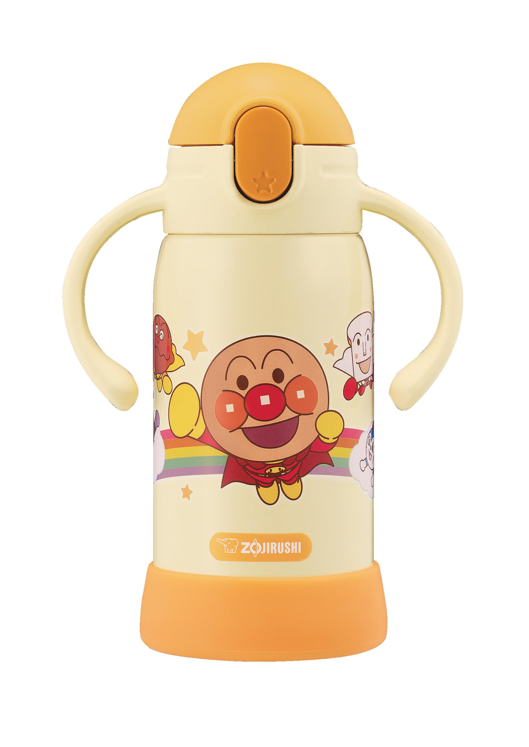 Zojirushi Mahobin Children's Water Bottle 10.8 fl oz (320 ml) Double Handle Stra